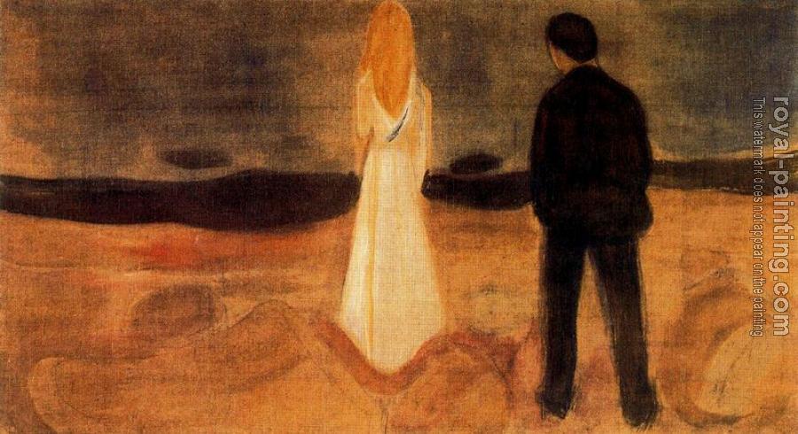 Edvard Munch : The solitary ones